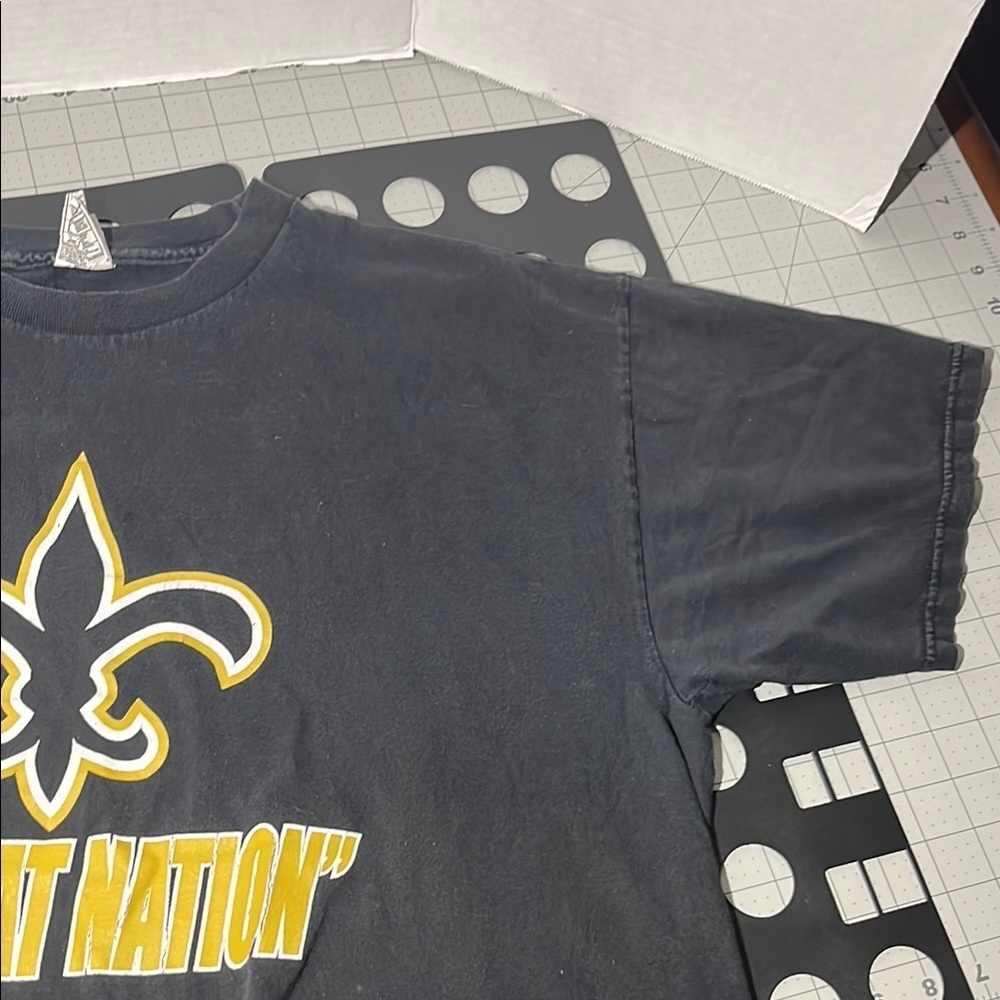 Black 'Who Dat Nation' T-Shirt - Picture 6 of 10